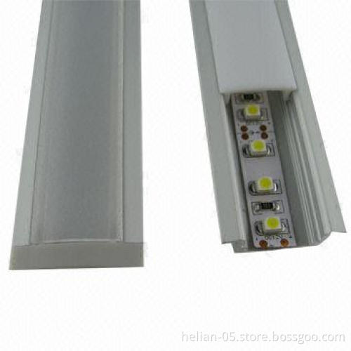 New Hot Recessed Linear Flanged LED Aluminum Profile for LED Lamps